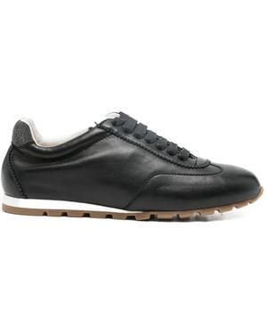 Doucal's Lace-Up Trainers - Black