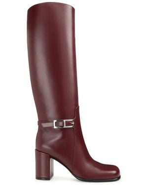 Sergio Rossi Sr Nora Boots - Red