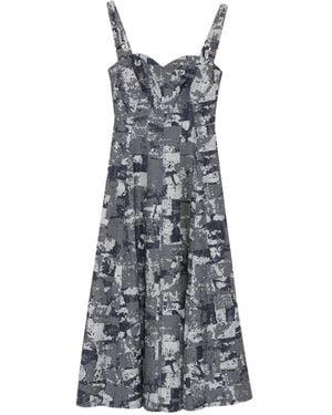 Leen Mougrhabi Vestido Midi Grace - Blanco