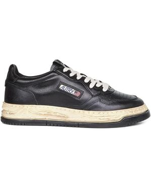 Autry Medalist Low Sneakers - Black