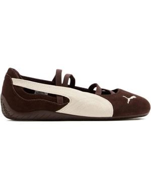 PUMA Suede Ballet Flats - Brown