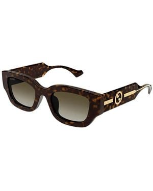 Gucci Tortoiseshell Sunglasses - Brown