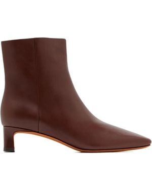 Vince Bottines Harlan 40 Mm À Talon Carré - Brown