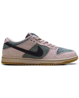Nike Sb Dunk Suede Trainers - White