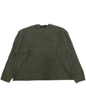Fear Of God Maglione A Nido D'Ape - Verde
