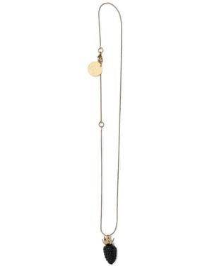 Andres Gallardo Blackberry Snake-Chain Necklace - White