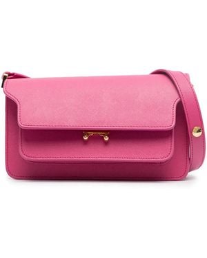 Marni Trunk Schultertasche - Pink