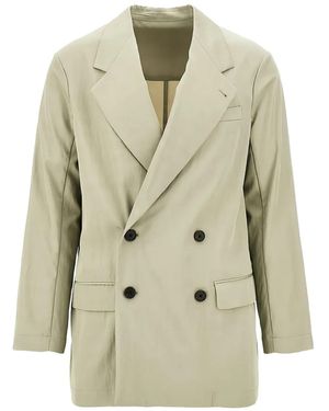 Emporio Armani Doppelreihiges Sakko - Natur