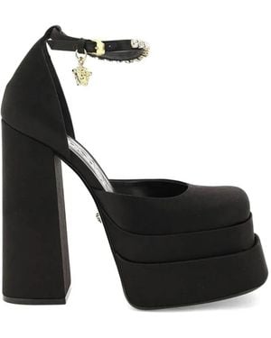 Versace Medusa Aevitas Platform Pumps - Black
