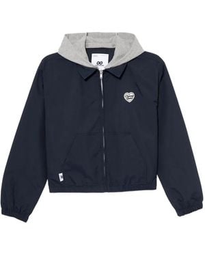 Chocoolate Logo-Embroidered Jacket - Blue