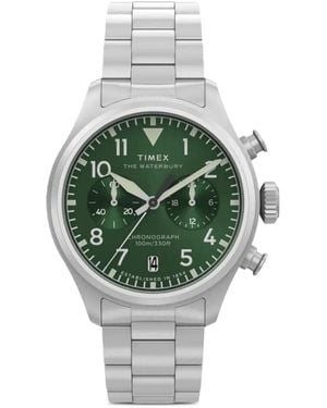 Timex Waterbury Ace 41Mm Watch - Green