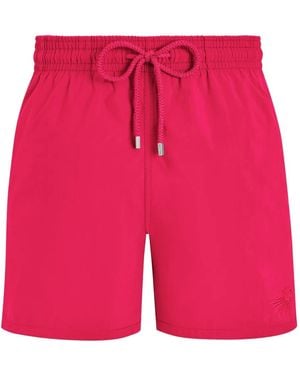 Vilebrequin Costume Da Bagno Con Vita Elasticizzata - Rosso