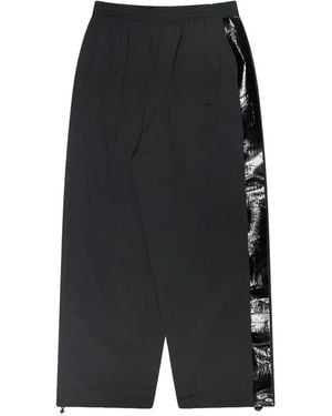 Vetements Taped Track Trousers - Black
