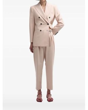 Co.Go Blazer Con Doble Botonadura - Neutro