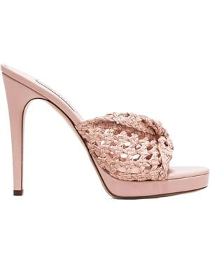 Casadei Michelle 100mm サンダル - ピンク
