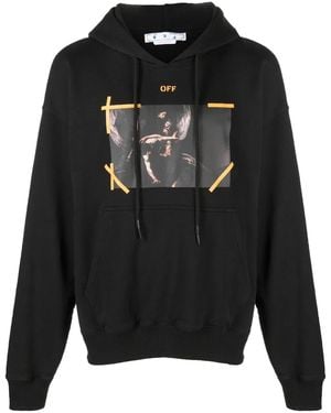 Off-White c/o Virgil Abloh Cotton Sweatshirt - Black