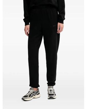 DKNY Logo-Detail Track Trousers - Black