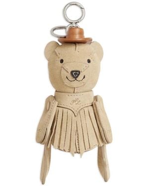 Polo Ralph Lauren Western Polo Bear Charm - Natural