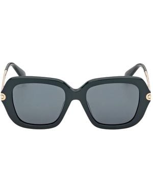 Max Mara Eyewear Square-Frame Sunglasses - Grey