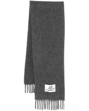 Marni Sciarpa Con Applicazione - Grigio