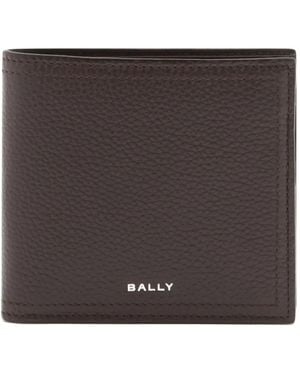 Bally Capitol Grained Leather Wallet - Brown