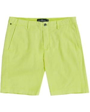 Psycho Bunny Four-Pocket Shorts - Yellow