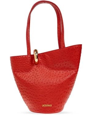 Jacquemus The Medium Bambola Beuteltasche - Rot