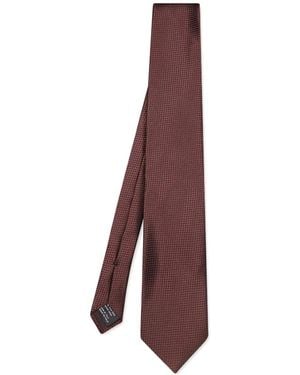 Tom Ford Klassische Seidenkrawatte - Lila