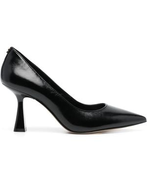 MICHAEL Michael Kors Clara 80Mm Leather Court Shoes - Black