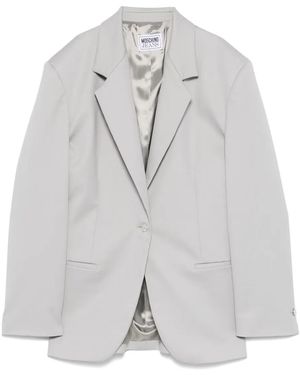Moschino Blazer con botones - Gris