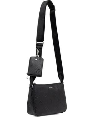 Joop! Borsa A Tracolla Decoro Stampa Jasmina - Nero