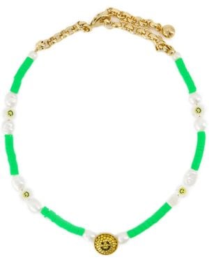 Shourouk Happy Necklace - Green