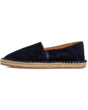 Hackett Baywatch Suede Espadrilles - Blue