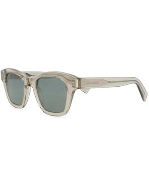 Saint Laurent Square-Frame Sunglasses - Natural