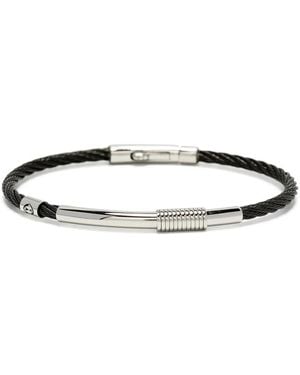 Charriol Celtic Gentleman Driver Armband - Weiß