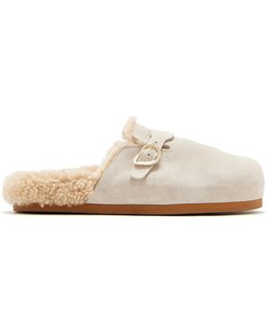 Ancient Greek Sandals Vasilitsa Slippers - White