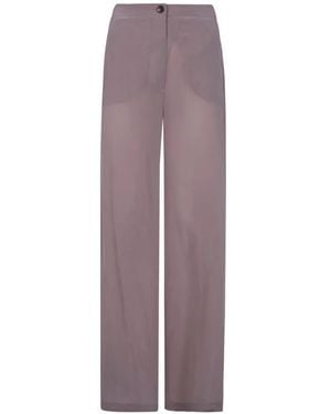 Seventy Buttoned Pants - Purple