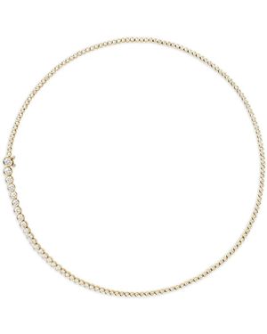 Sophie Bille Brahe 18Kt Tennis Diamond Necklace - Natural