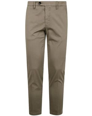 Michael Coal Capri American Pocket Trousers - Grey