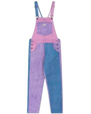 Favorite People Margherita Adjustable-Straps Overalls - Blue