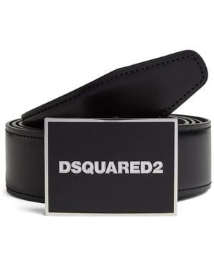DSquared² Set de tres cajas de regalo de piel - Negro