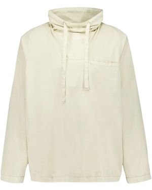 Lemaire Top tipo jersey con capucha - Neutro