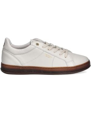 Twinset Leather Trainers - White
