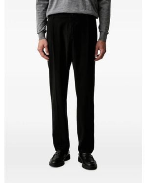 Paul & Shark Pantalon À Détails Plissés - Black