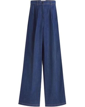 Lanvin Vaqueros anchos - Azul