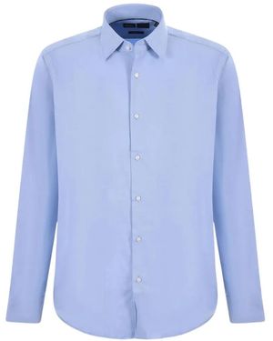 BOSS Long-Sleeve Button-Down Shirt - Blue
