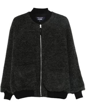 Comme des Garçons Zip-Fastening Jacket - Black