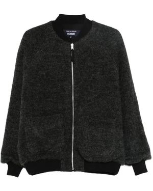Comme des Garçons Zip-Fastening Jacket - Black