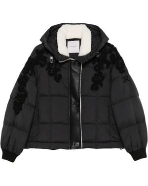 ERMANNO FIRENZE Cappotto Con Cappuccio - Nero