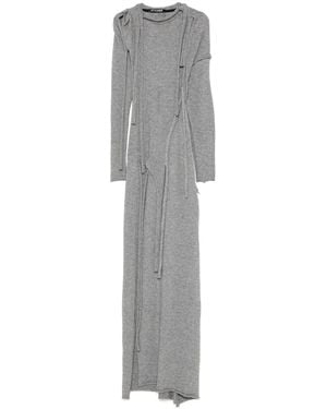 OTTOLINGER Strap Knit Maxi Dress - Grey